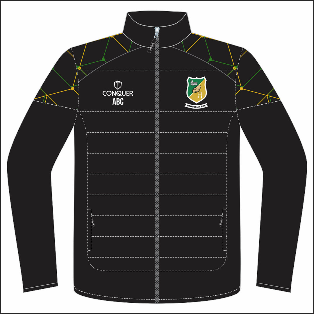 Bedwellty RFC Full Zip Hybrid Track Jacket KIDS