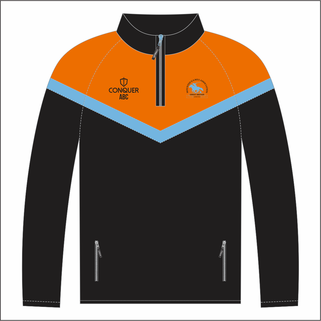 South Glam MGA 1/4 Zip Midlayer (With back logo)