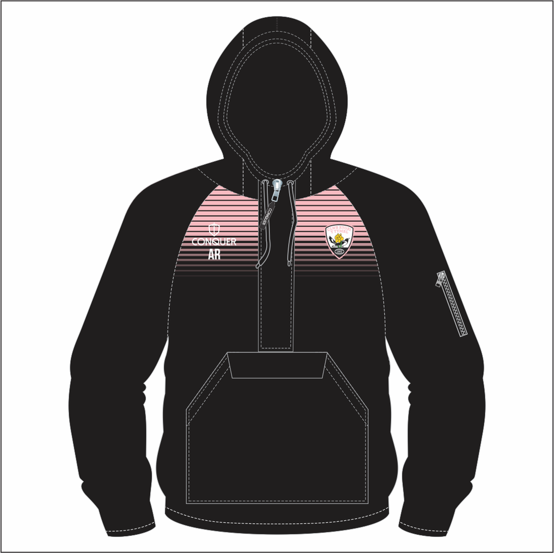 Tumble Ladies RFC 1/4 Zip Hooded Windbreaker Kids