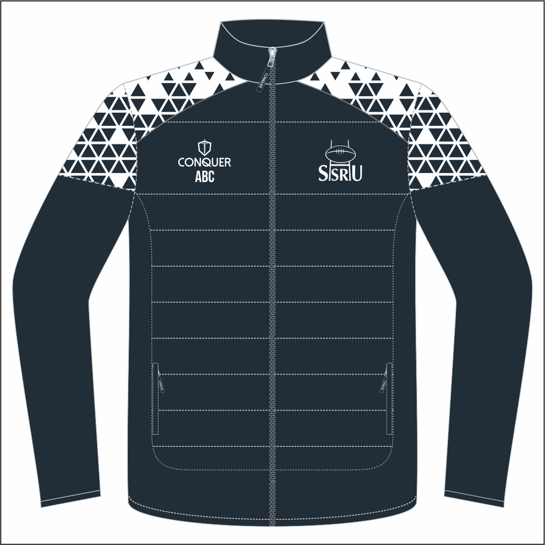 SSRU U16s (Whites EAST) Full Zip Hybrid Track Jacket