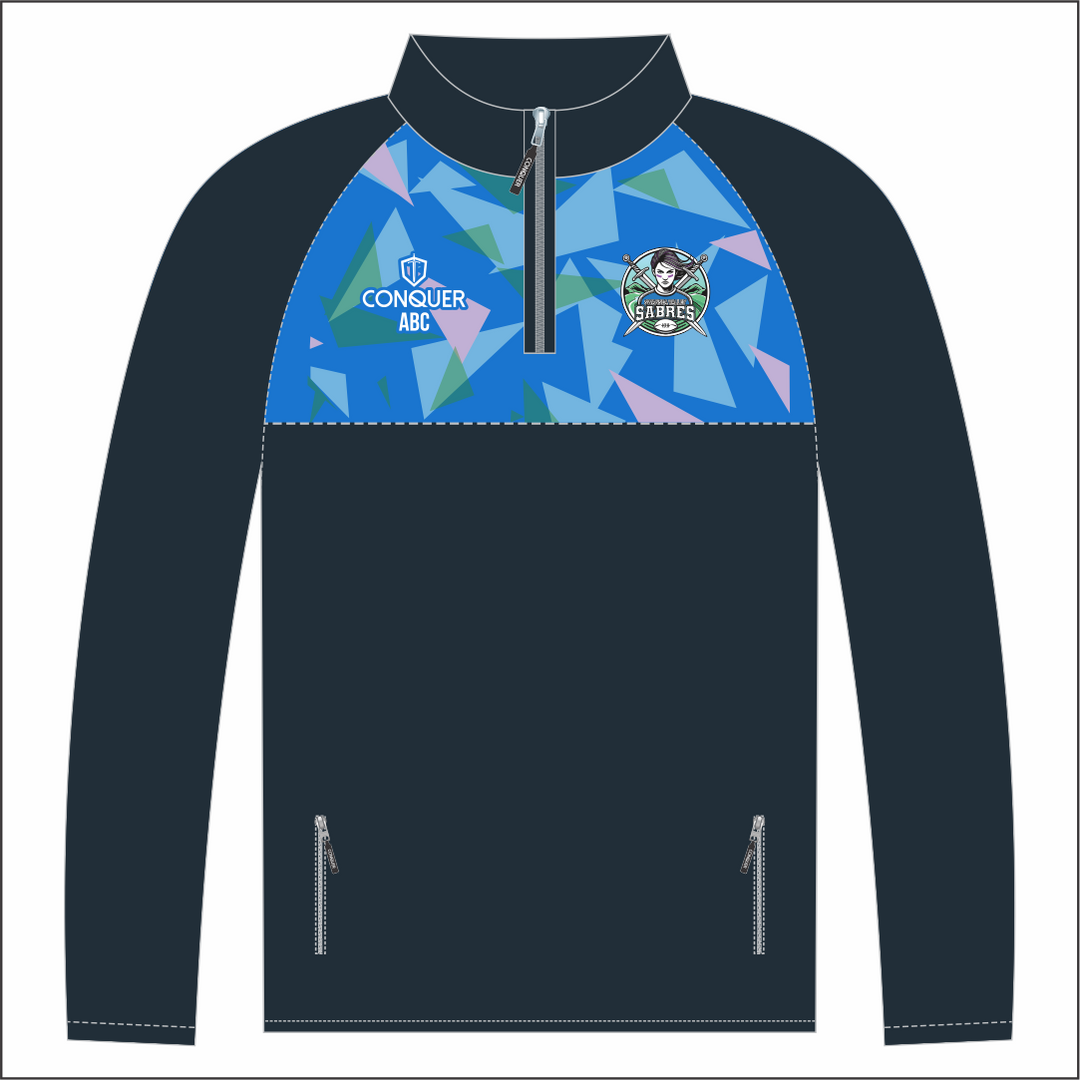 Swansea Valley Sabres 1/4 Zip Midlayer