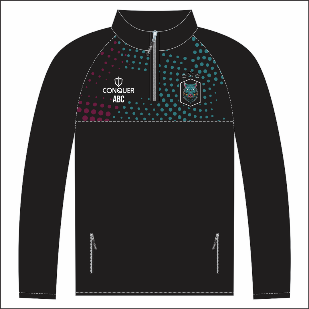 Wildboars RFC 1/4 Zip Midlayer (Kids)