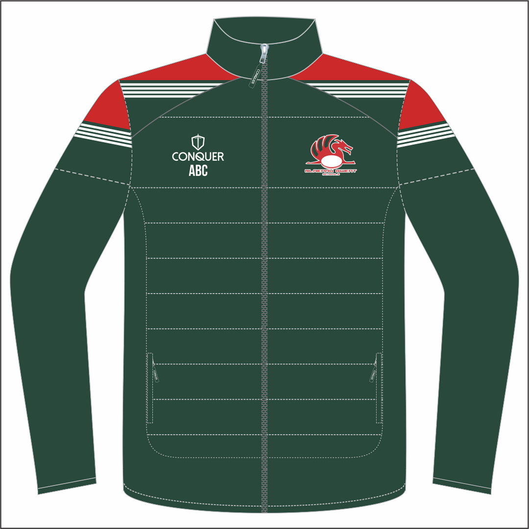 Blaenau Gwent Schools Full Zip Hybrid Track Jacket KIDS
