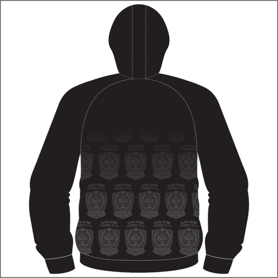 Tycroes RFC Full Zip Hybrid Hoodie