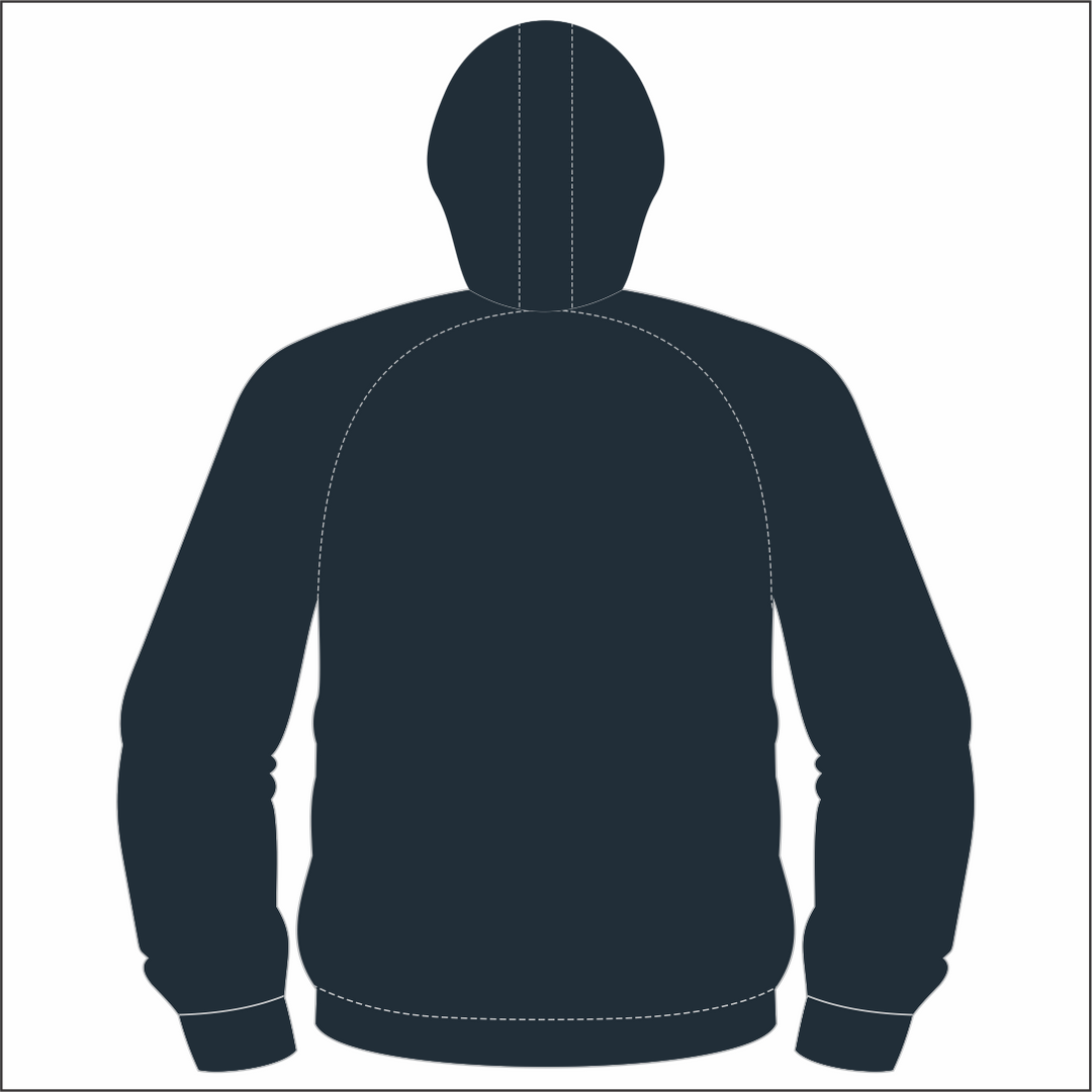 Cwmllynfell RFC LADIES Full Zip Hybrid Hoodie KIDS