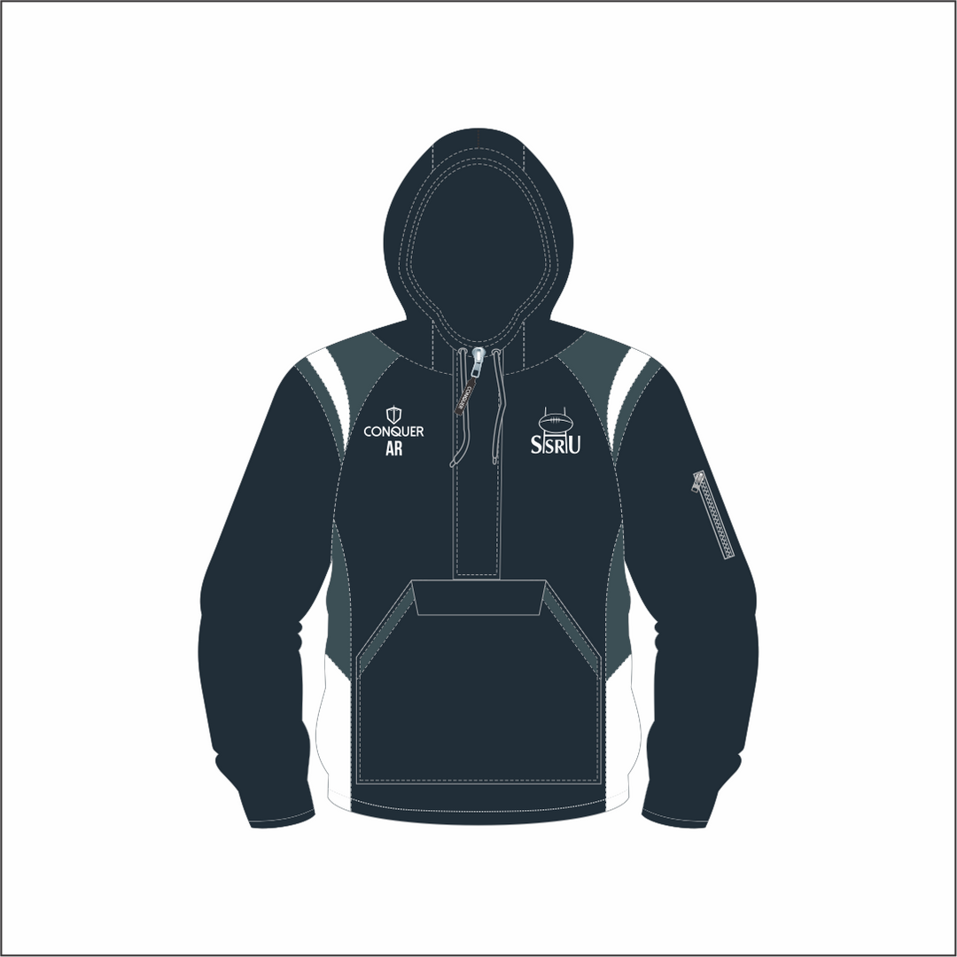 SSRU 1/4 Zip Hooded Windbreaker
