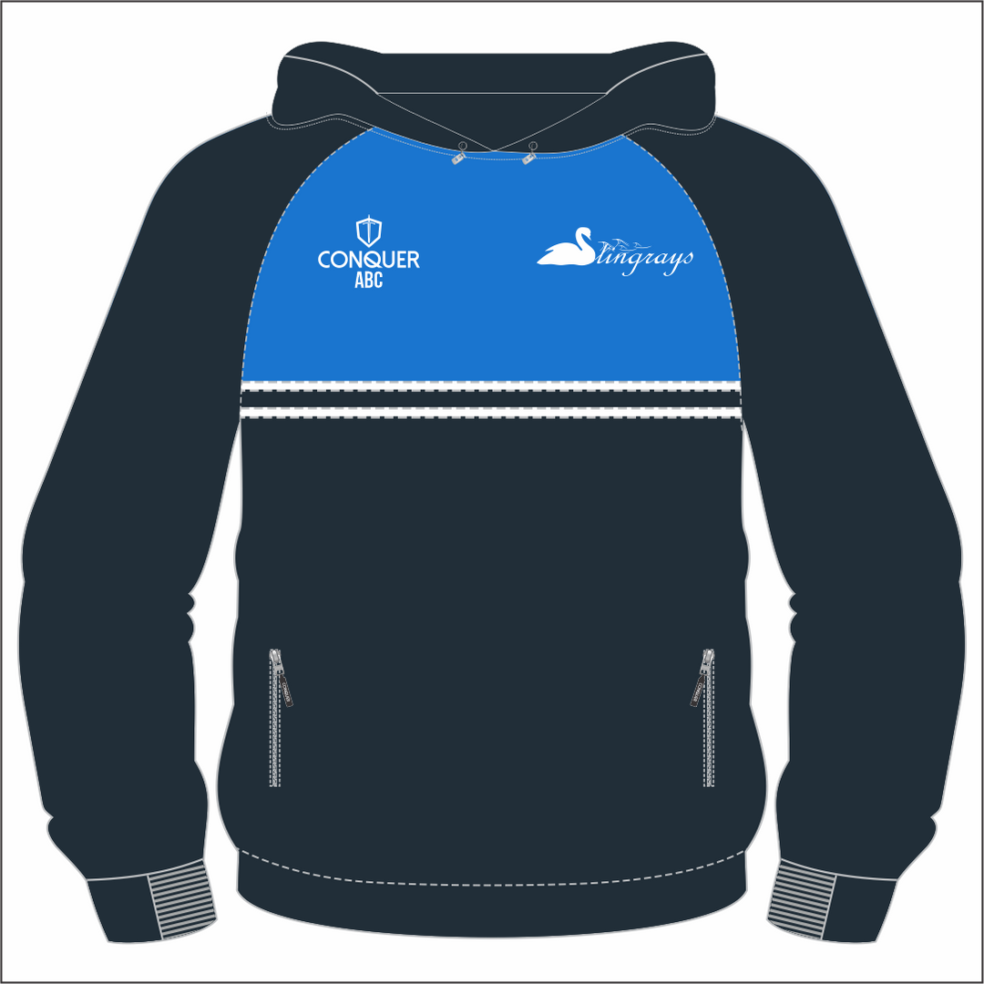 Swansea Stingrays Kids Navy Hoodie