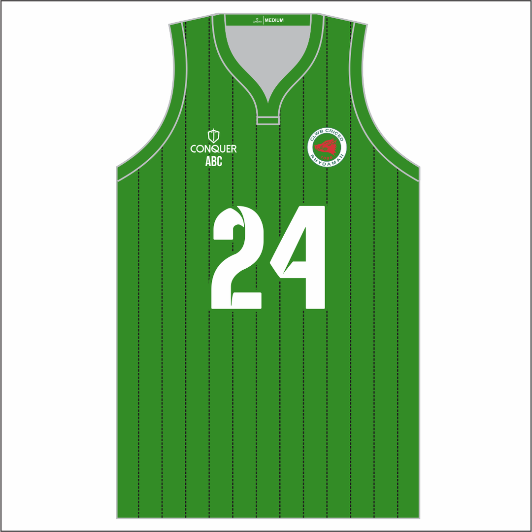 Ammanford Cricket Sublimated Basketball Vest