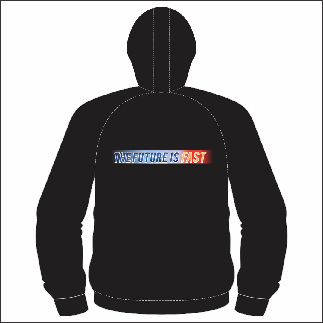 LE9 Rugby Full Zip Hybrid Hoodie KIDS