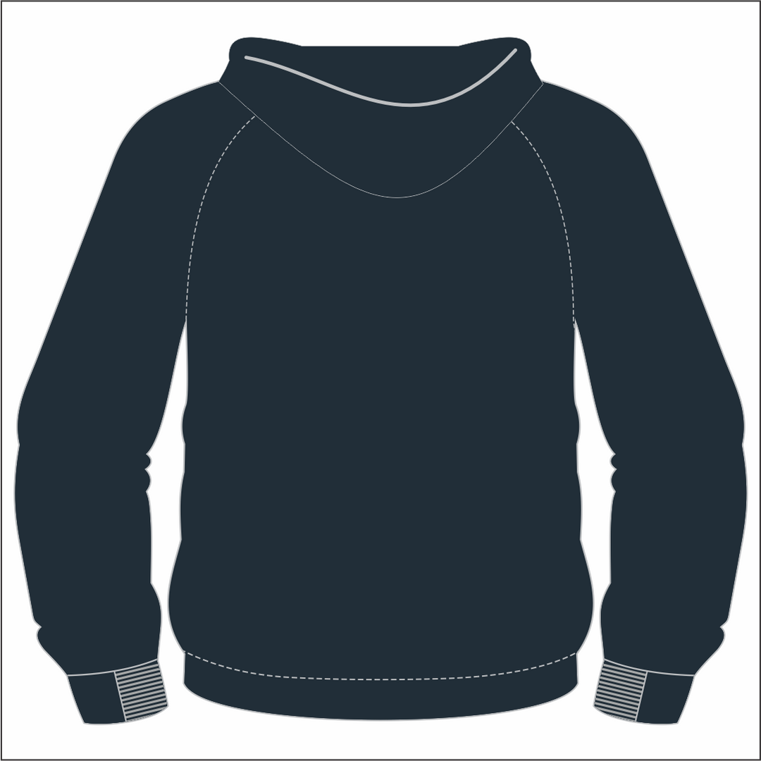 Swansea Stingrays Navy FZ Hoodie (Kids)