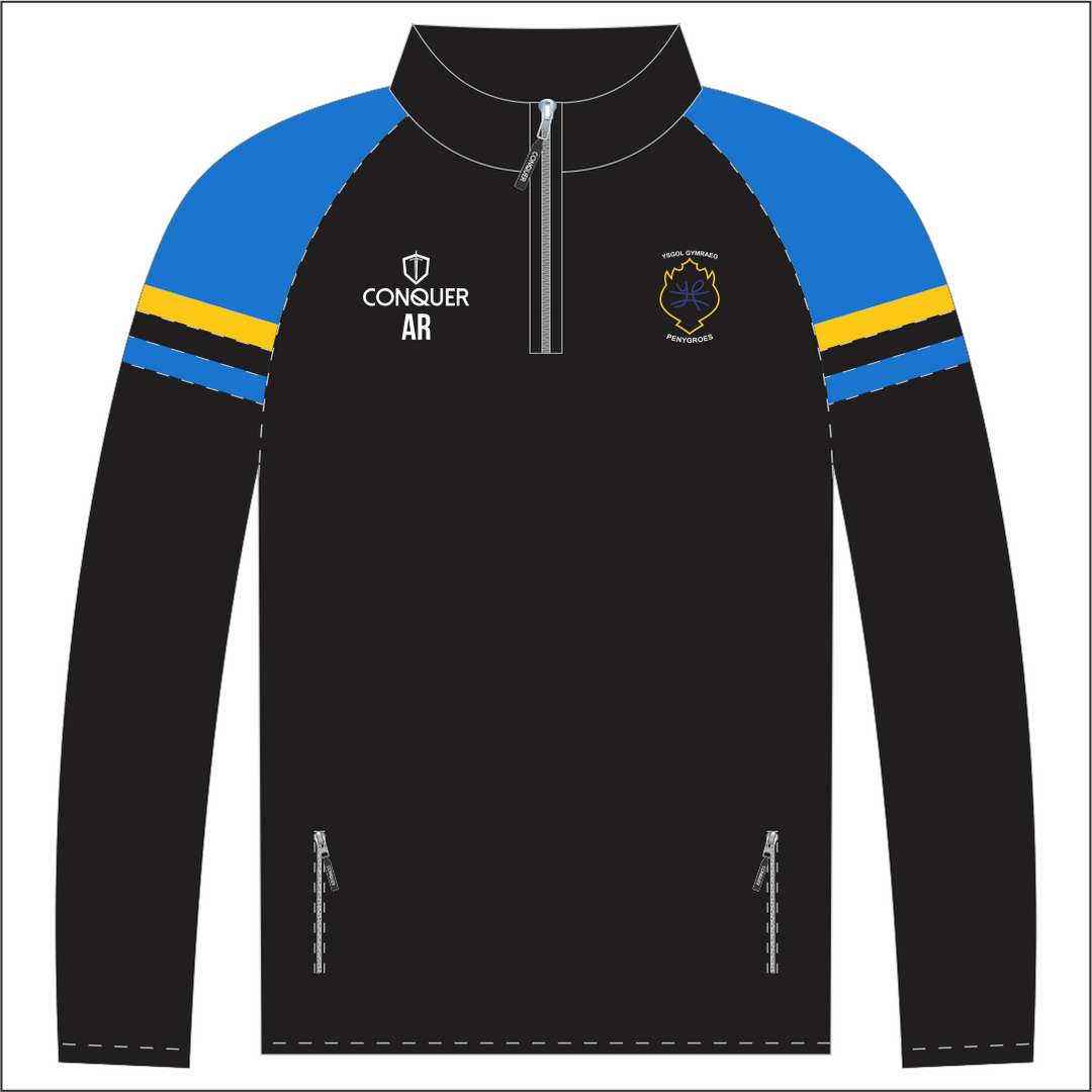 Ysgol Penygroes 1/4 Zip Midlayer