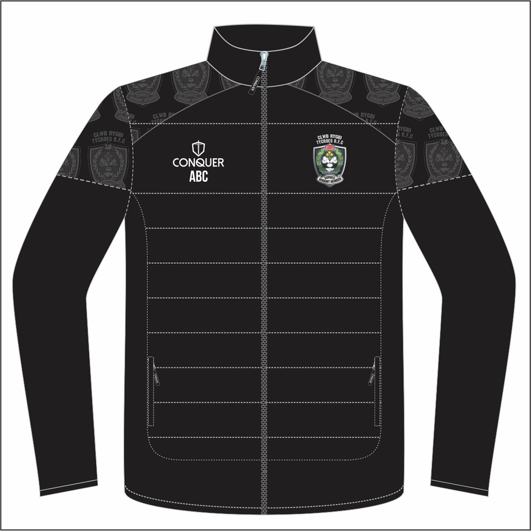 Tycroes Ladies RFC Full Zip Hybrid Track Jacket