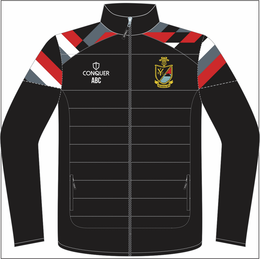 Ynysddu RFC Full Zip Hybrid Track Jacket KIDS
