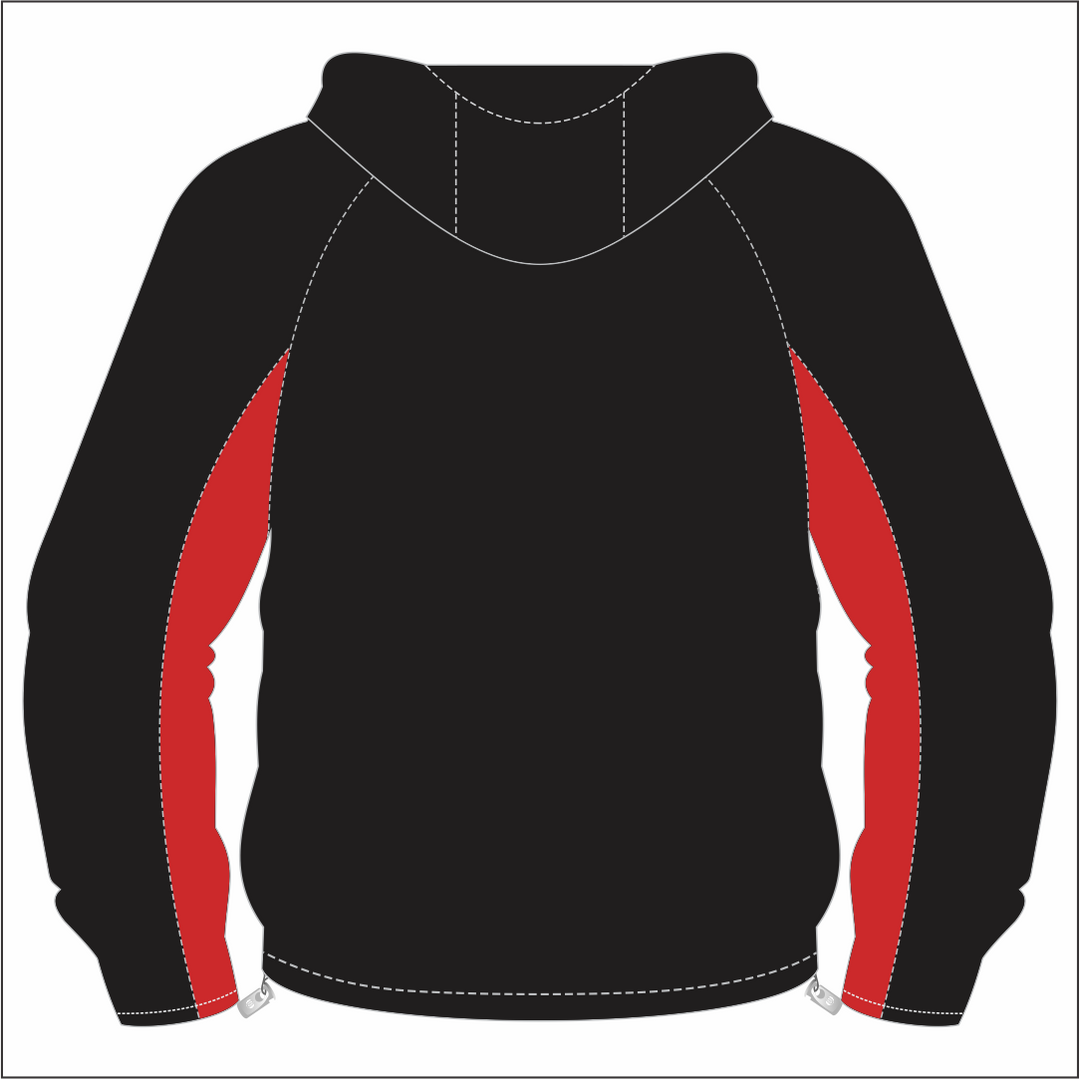 Amman Valley Wildboars 1/4 Zip Hooded Windbreaker