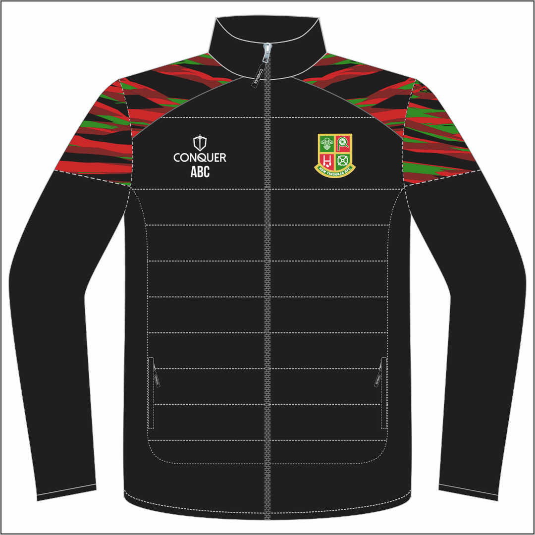 New Tredegar RFC Full Zip Hybrid Track Jacket KIDS