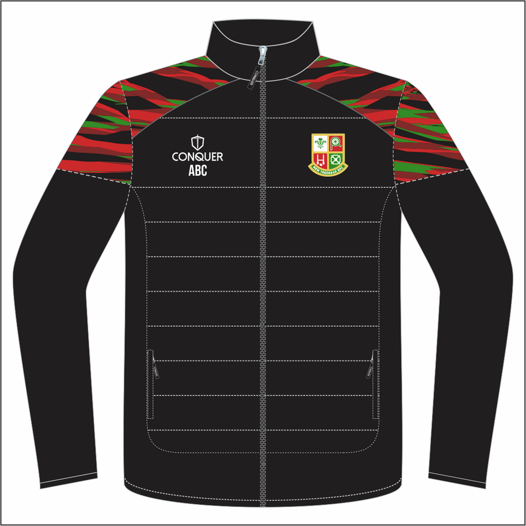 New Tredegar RFC Full Zip Hybrid Track Jacket KIDS