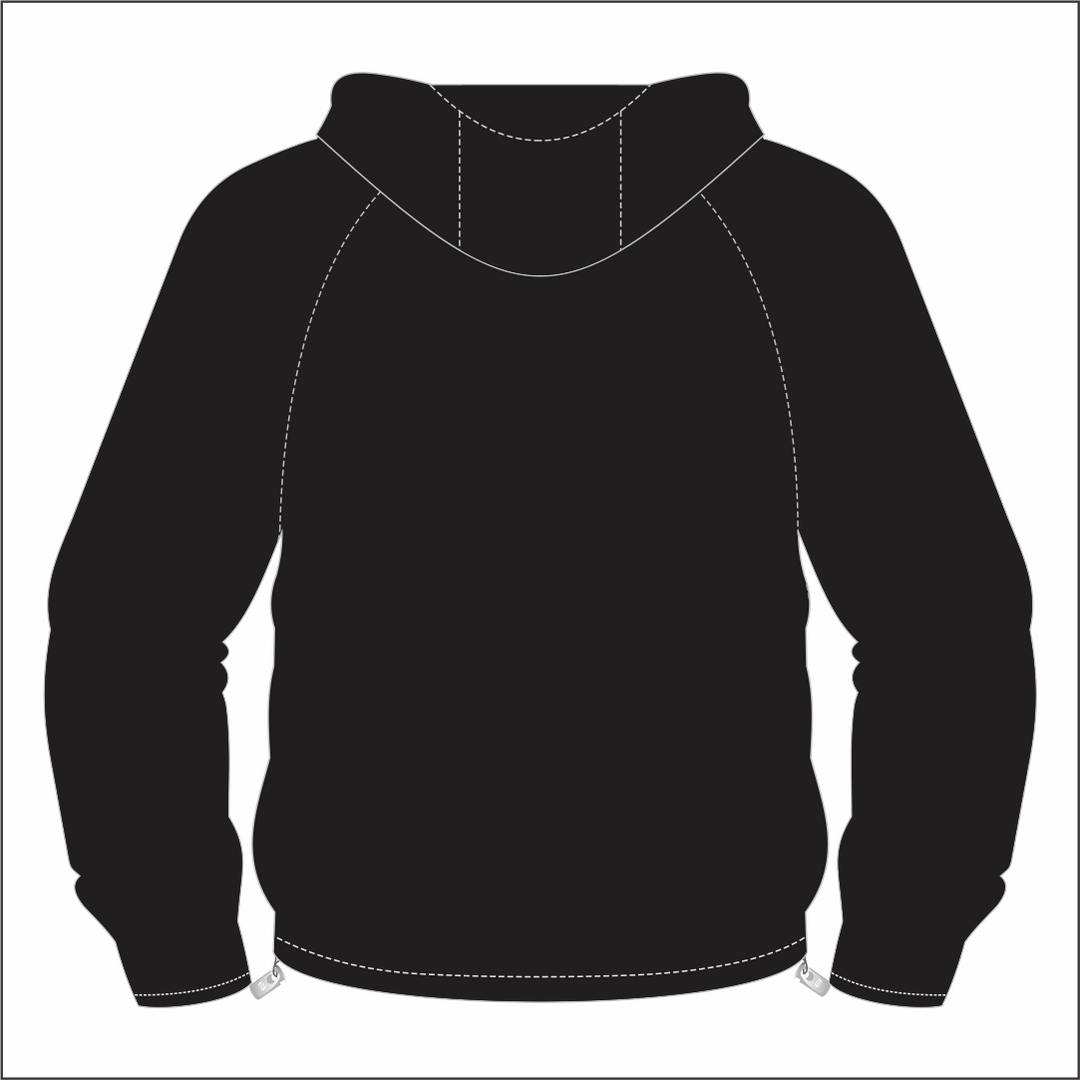 Tycroes RFC 1/4 Zip Hooded Windbreaker (Kids)