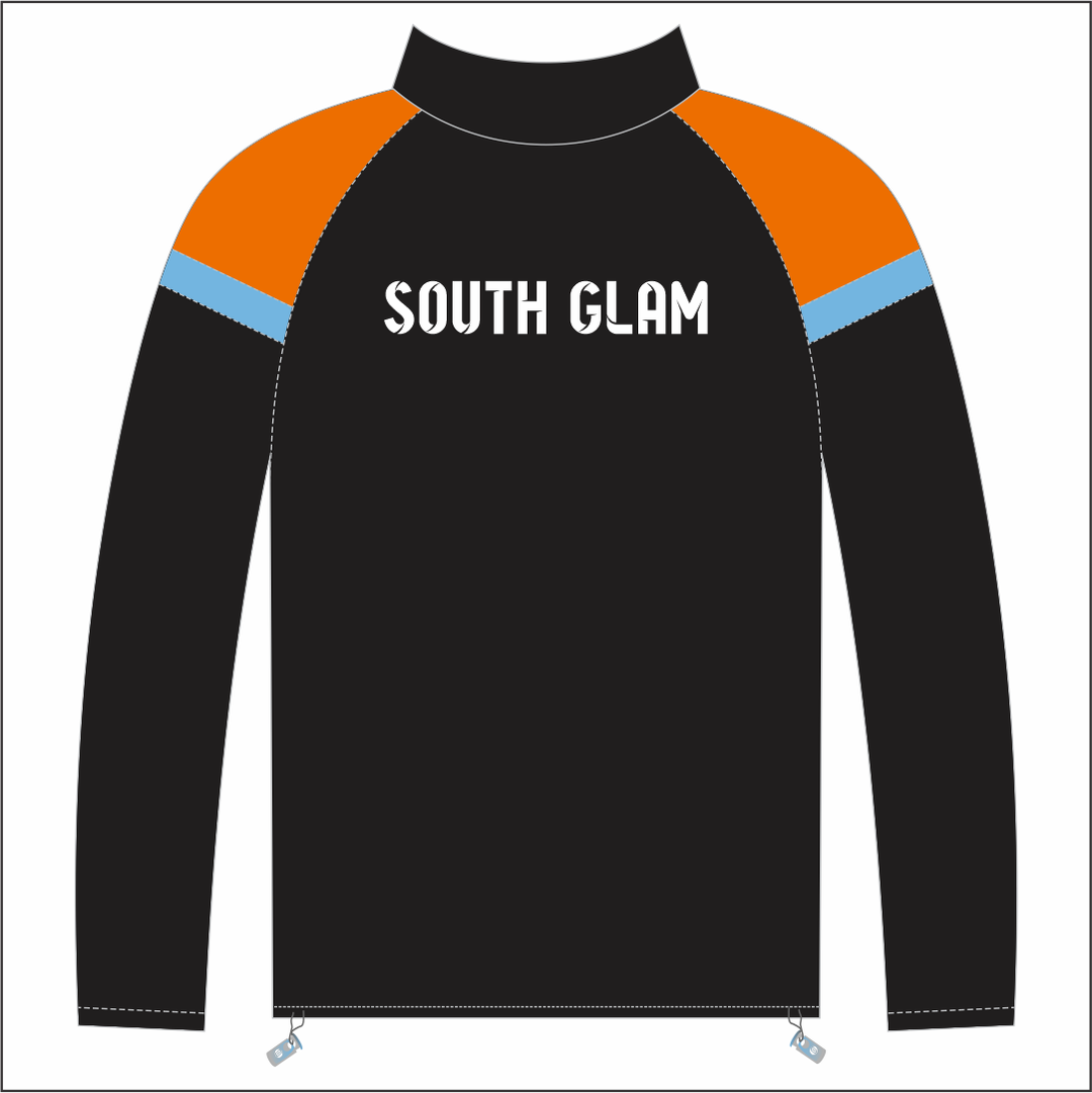 South Glam MGA 1/4 Zip Midlayer (With back logo)