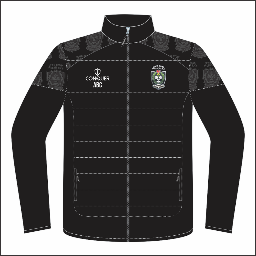 Tycroes RFC Full Zip Hybrid Track Jacket