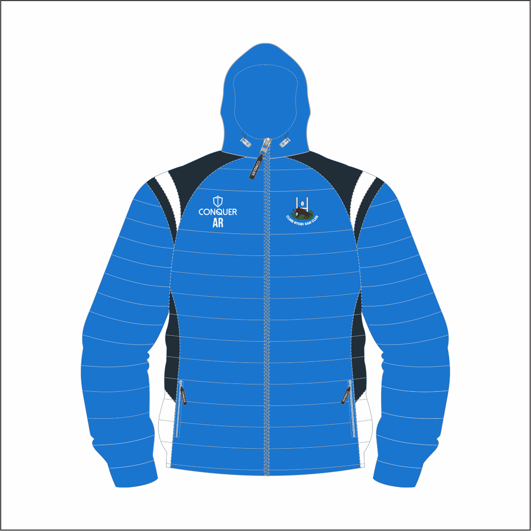 St Clears RFC Puffy Jacket