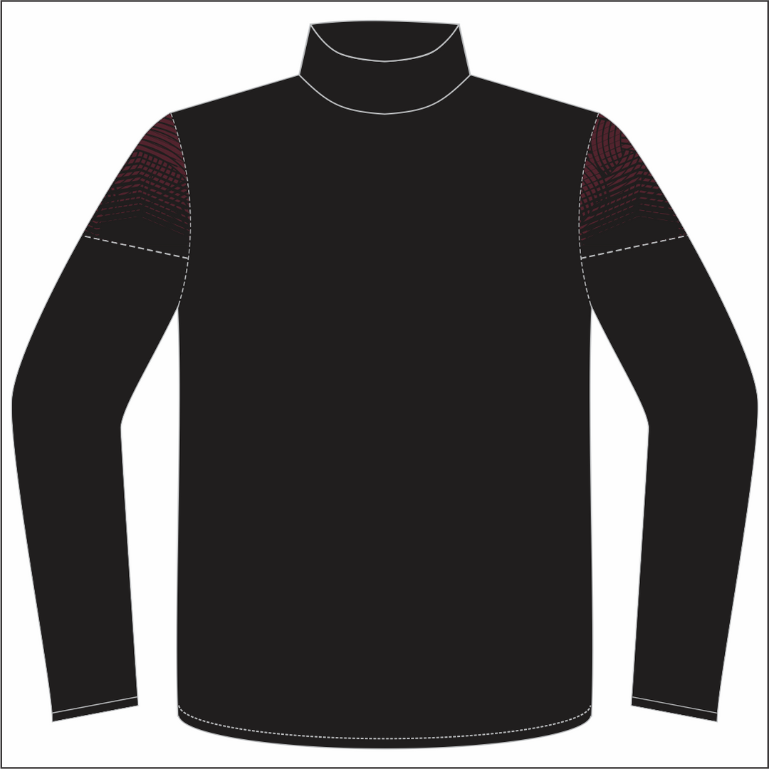 Clwb Criced Llambed Full Zip Hybrid Track Jacket KIDS