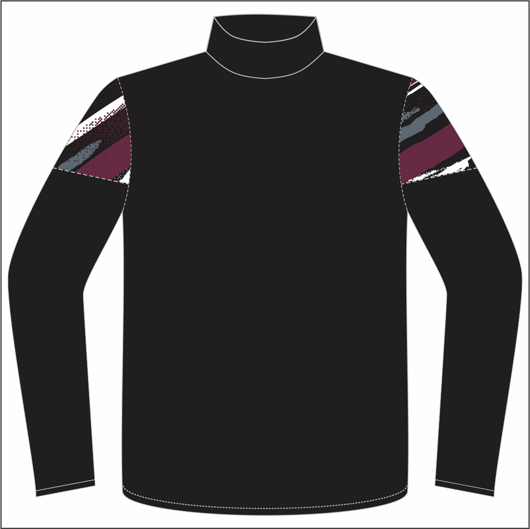 Lampeter Spartans Full Zip Hybrid Track Jacket
