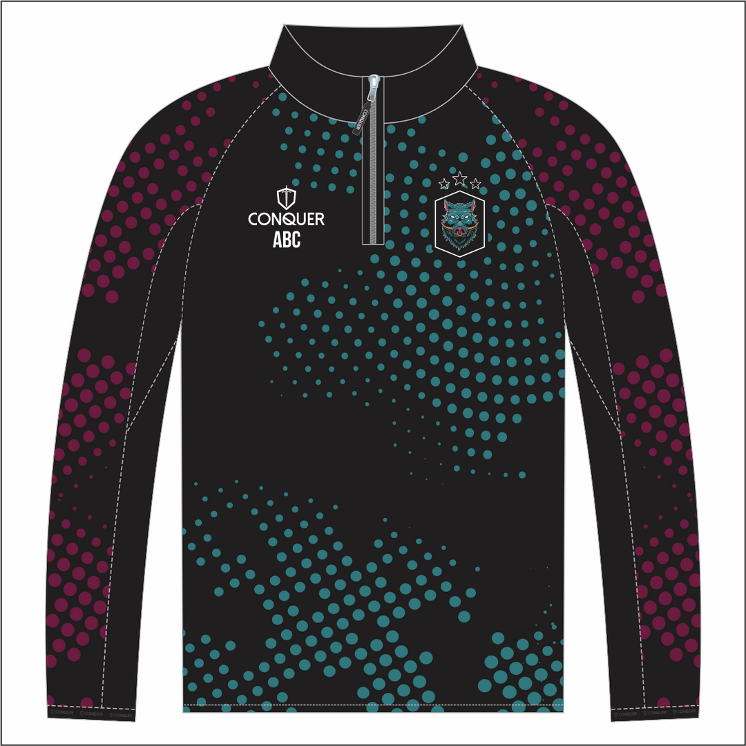 Wildboars RFC PRO 1/4 Zip Midlayer
