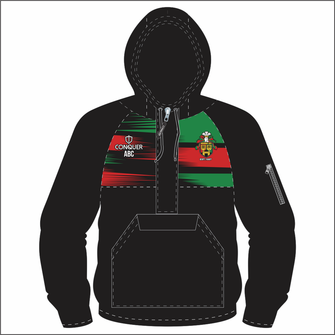 Dunvant RFC 1/4 Zip Hooded Windbreaker