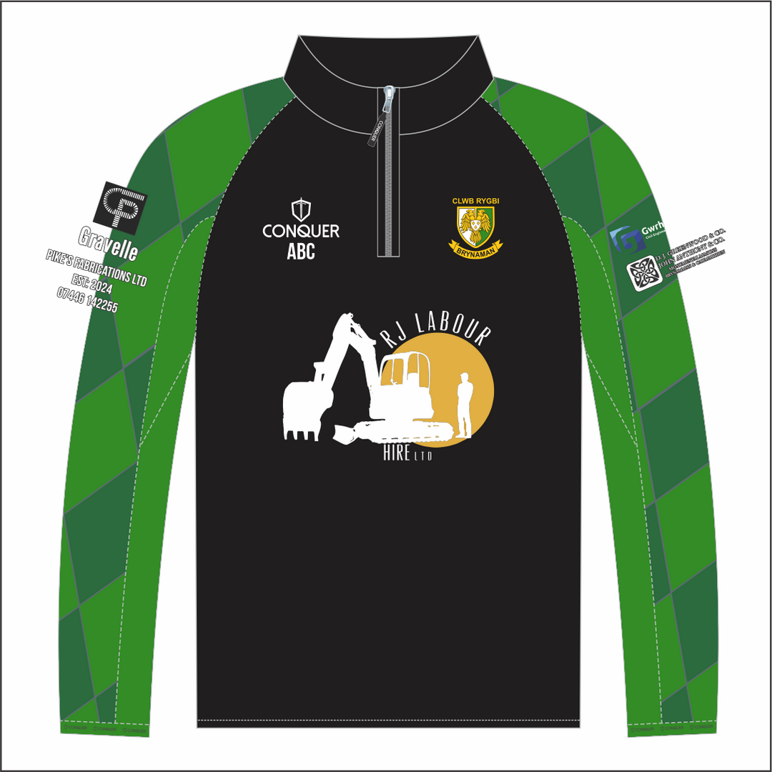 Brynamman RFC PRO 1/4 Zip Midlayer KIDS