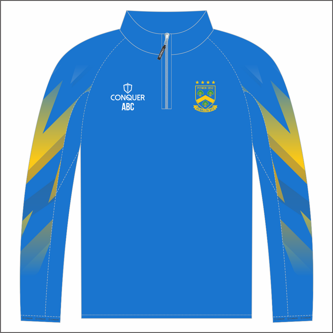 Penallta RFC PRO 1/4 Zip Midlayer