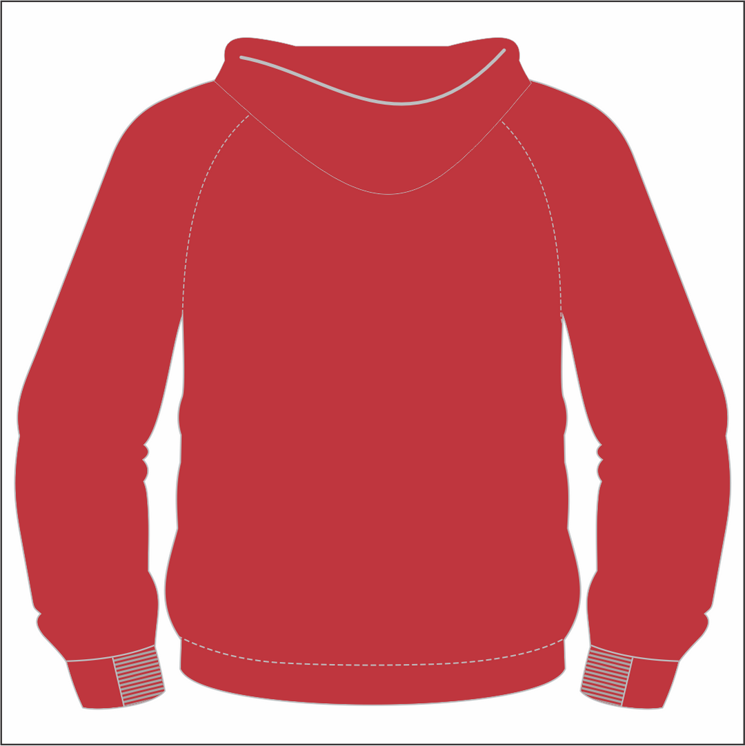 Fforest United Hoodie KIDS - Red