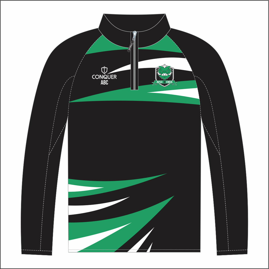 Amman Valley Swimming Club  PRO 1/4 Zip Midlayer (Kids)