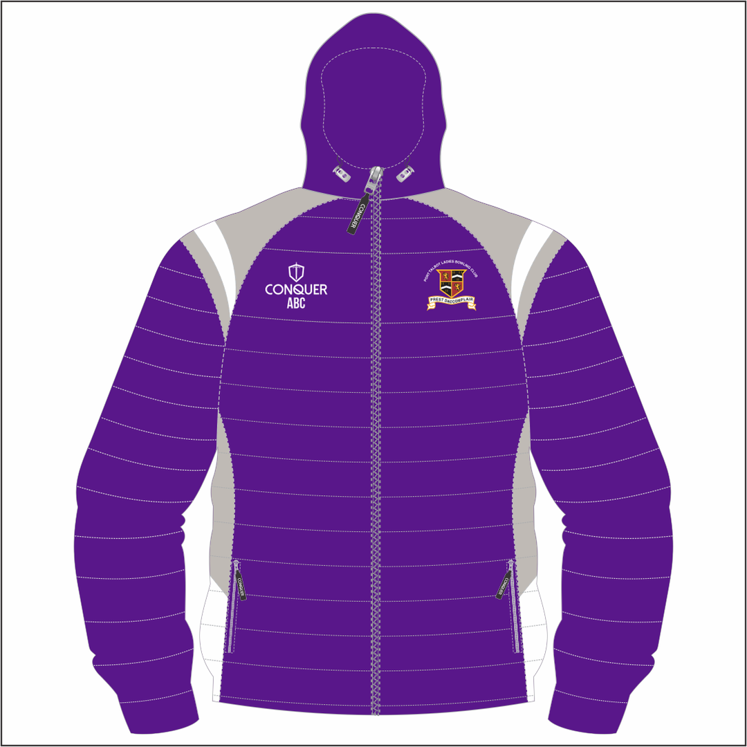Port Talbot Ladies Bowls Sublimated Puffy Jacket
