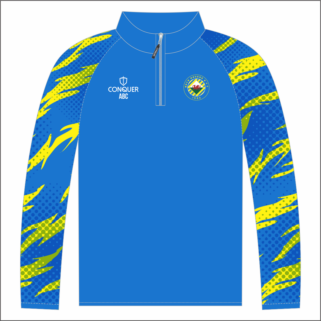 Bryn Rovers AFC PRO 1/4 Zip Midlayer Kids
