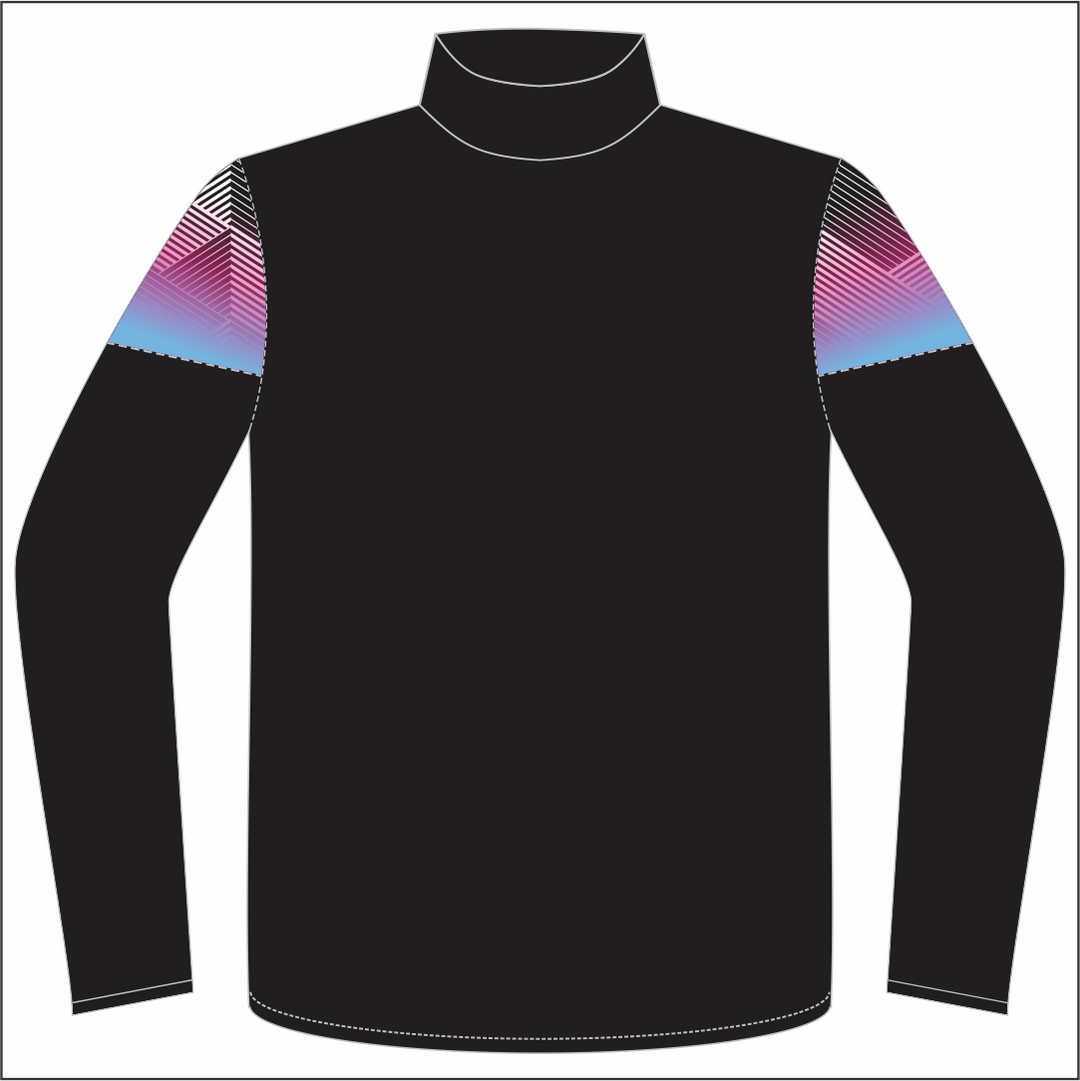 Flying Penguins Full Zip Hybrid Track Jacket