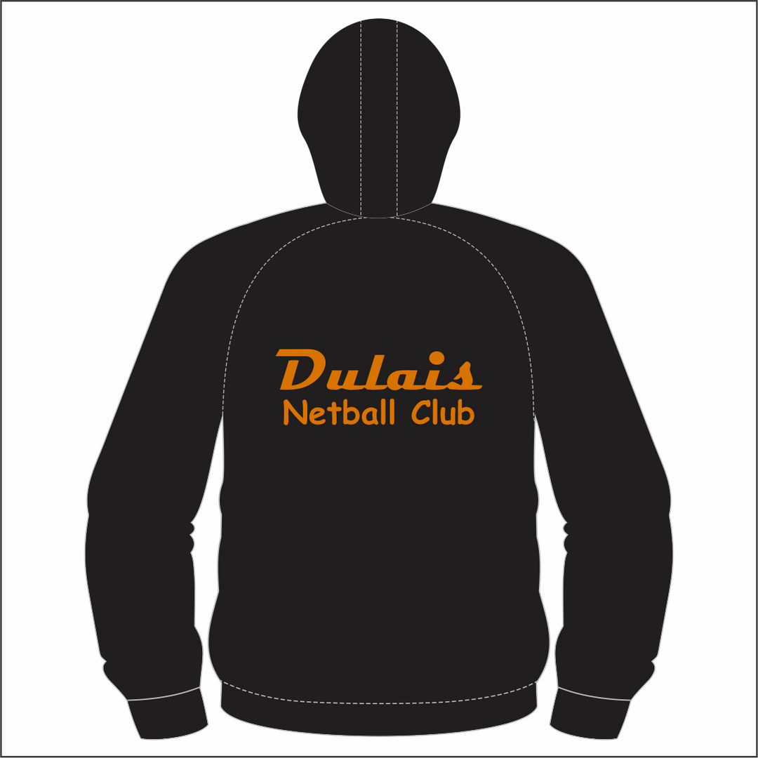 Dulais Netball Full Zip Hybrid Hoodie