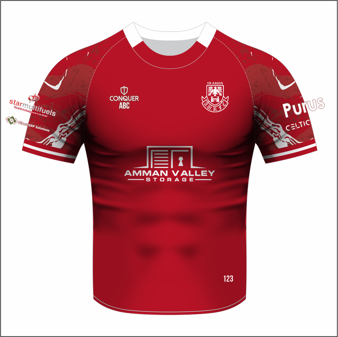 Amman United RFC Sublimated T-Shirt (Plain)