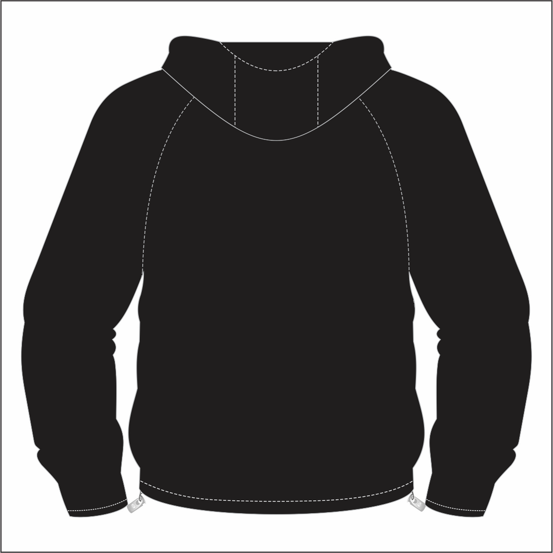 Ysgol Bryn Teg 1/4 Zip Hooded Windbreaker