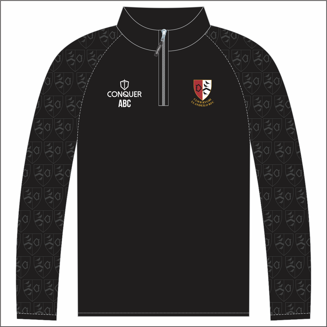 Llandeilo RFC PRO 1/4 Zip Midlayer