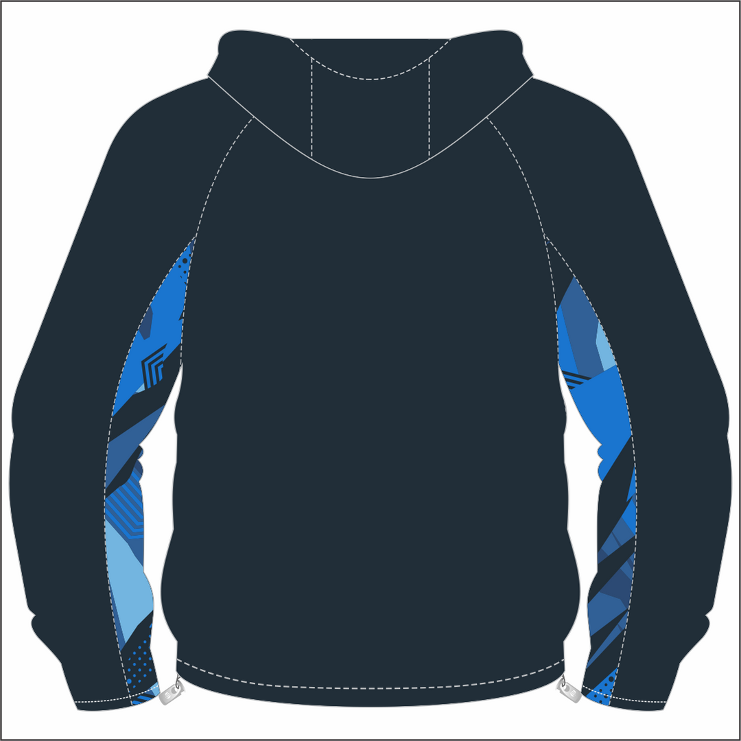 Loughor RFC 1/4 Zip Hooded Windbreaker