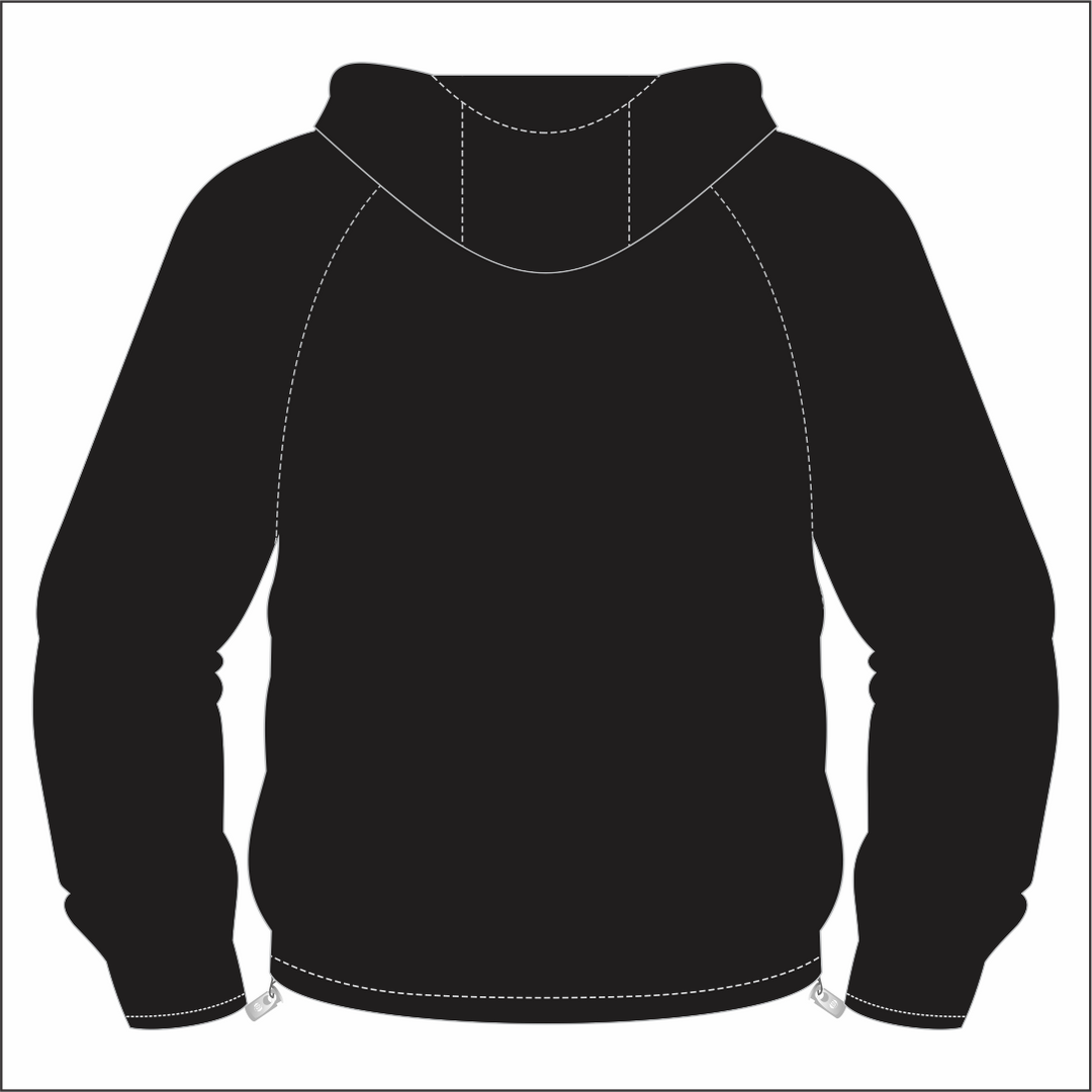 Merthyr RFC 1/4 Zip Hooded Windbreaker KIDS