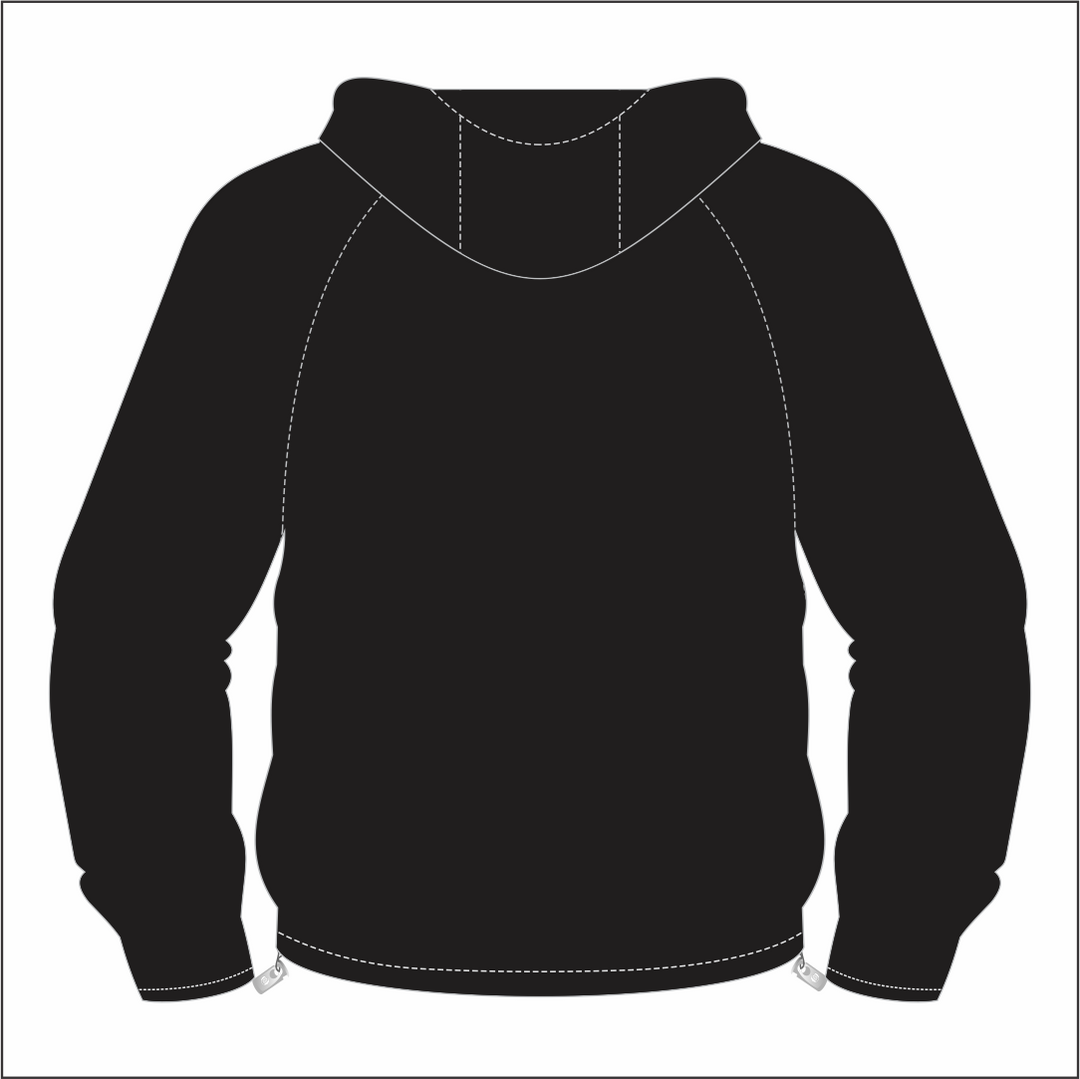 Pontypridd Pendragons 1/4 Zip Hooded Windbreaker Kids