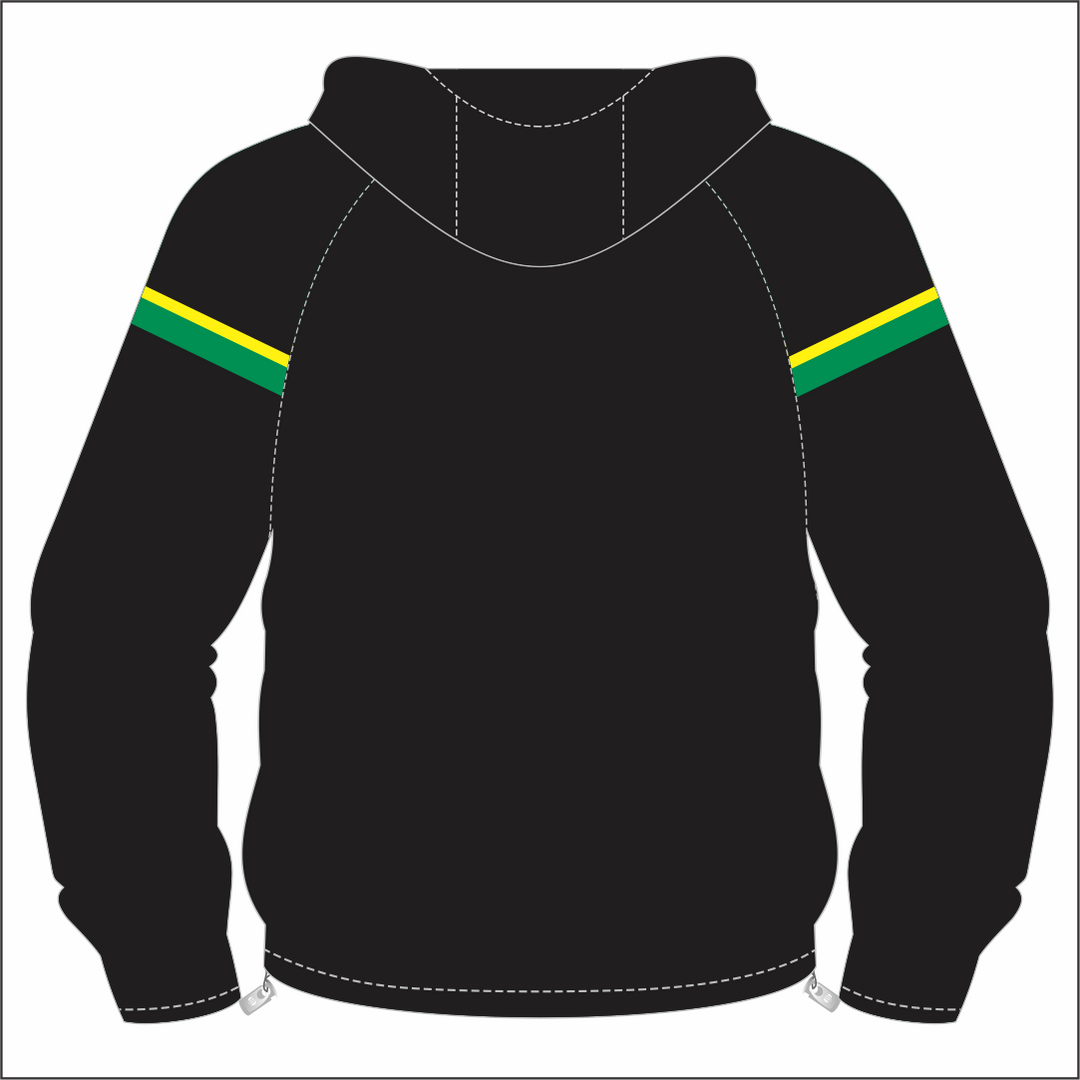 LLSRU 1/4 Zip Hooded Windbreaker