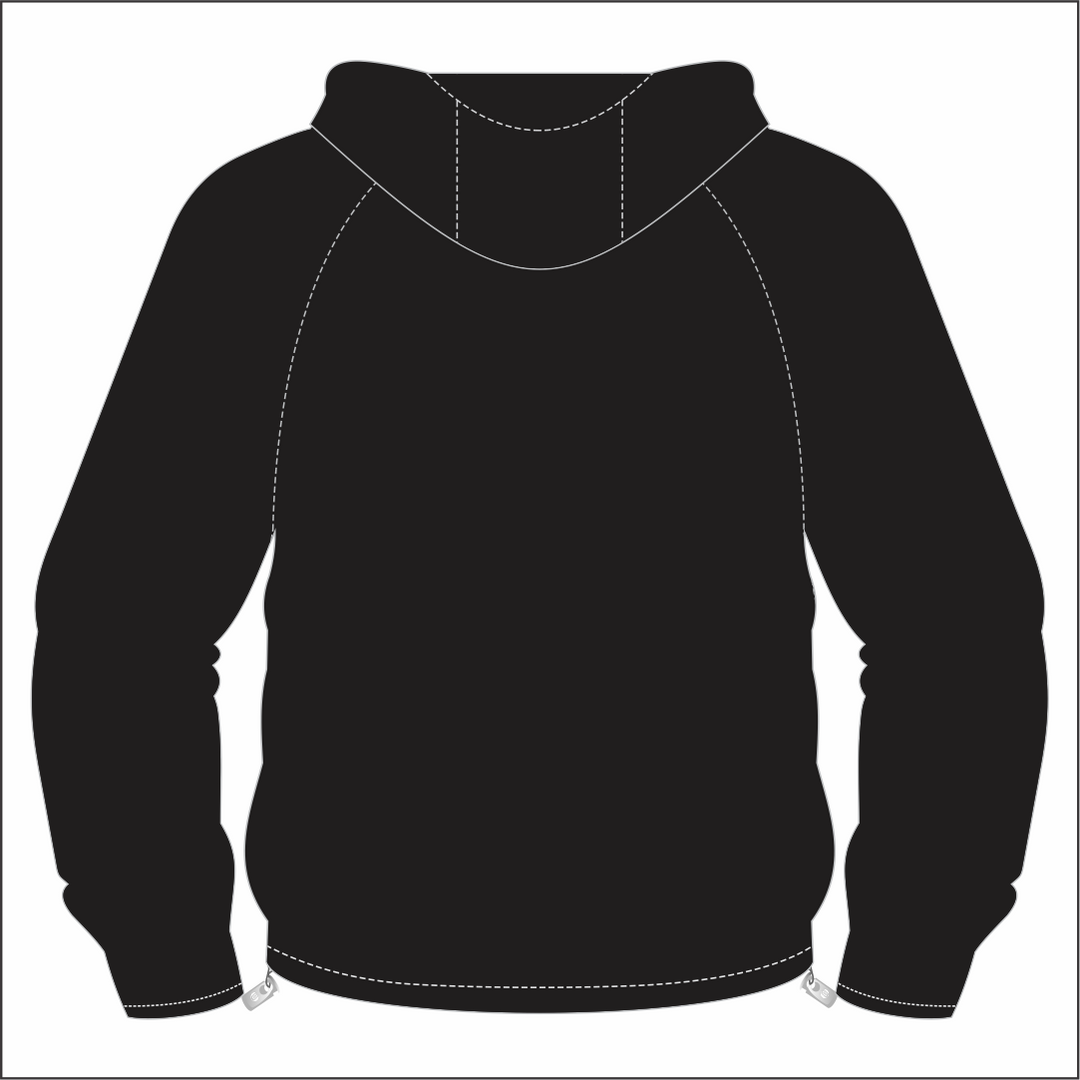 5 Rifles 1/4 Zip Hooded Windbreaker