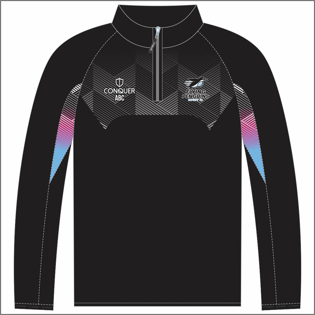 Flying Penguins PRO 1/4 Zip Midlayer KIDS