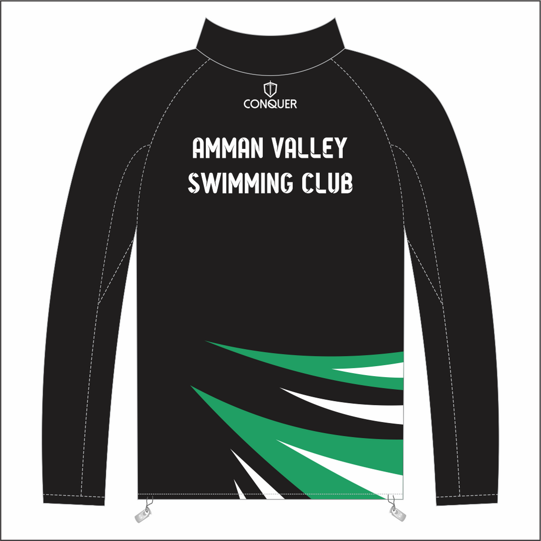 Amman Valley Swimming Club  PRO 1/4 Zip Midlayer (Kids)