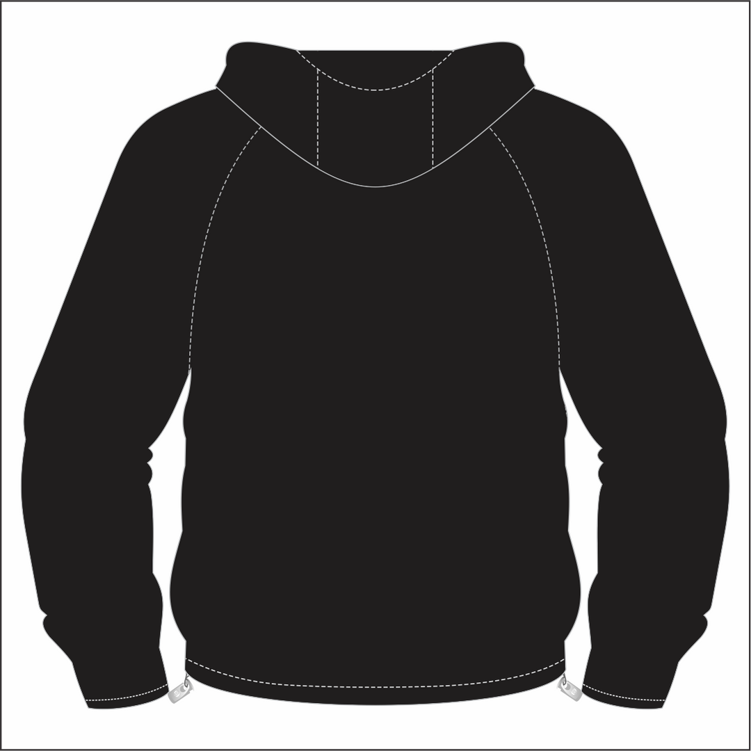 Morriston RFC U7's & U11's 1/4 Zip Hooded Windbreaker Kids