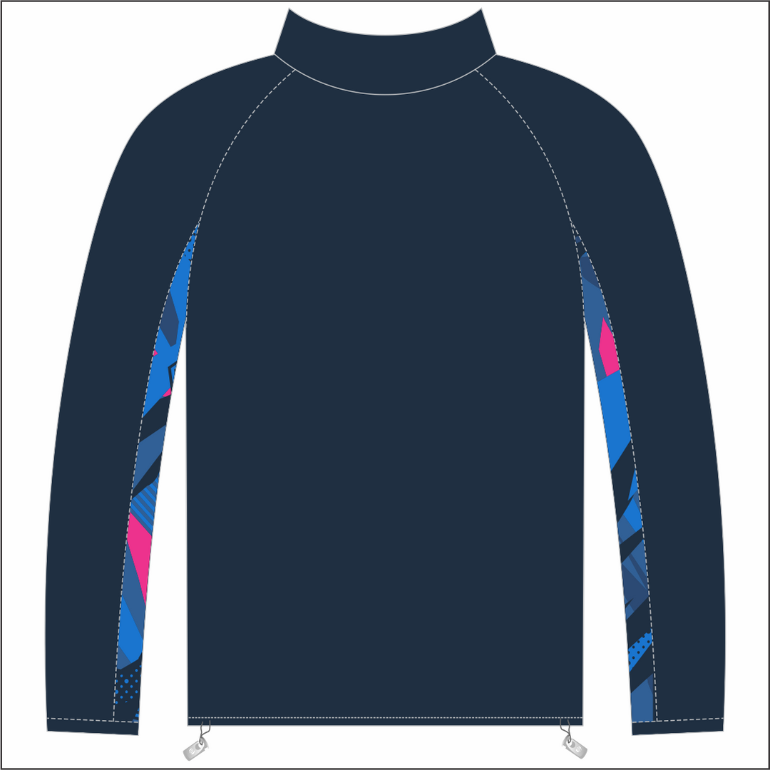 Esselle Rugby 7s WOMENS Team 1/4 Zip Midlayer KIDS