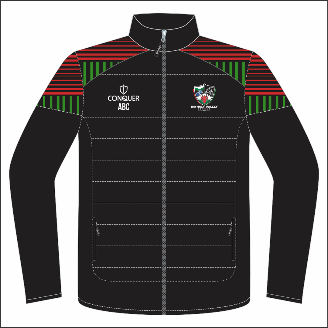 Rhymney Valley District Full Zip Hybrid Track Jacket KIDS