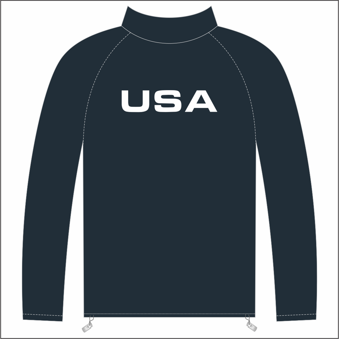 USA Mounted Games  1/4 Zip Midlayer